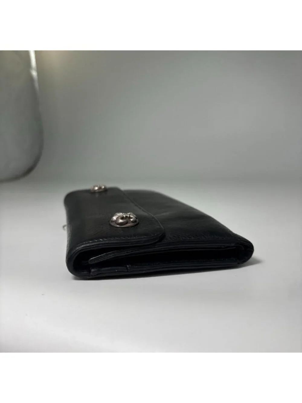 Chrome Hearts BS Flare Wave Wallet Black